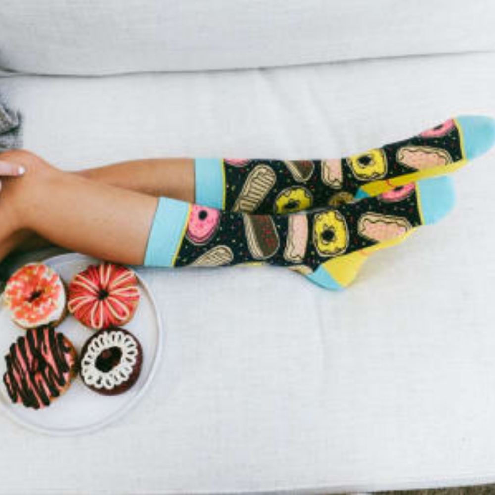MMM Donuts socks